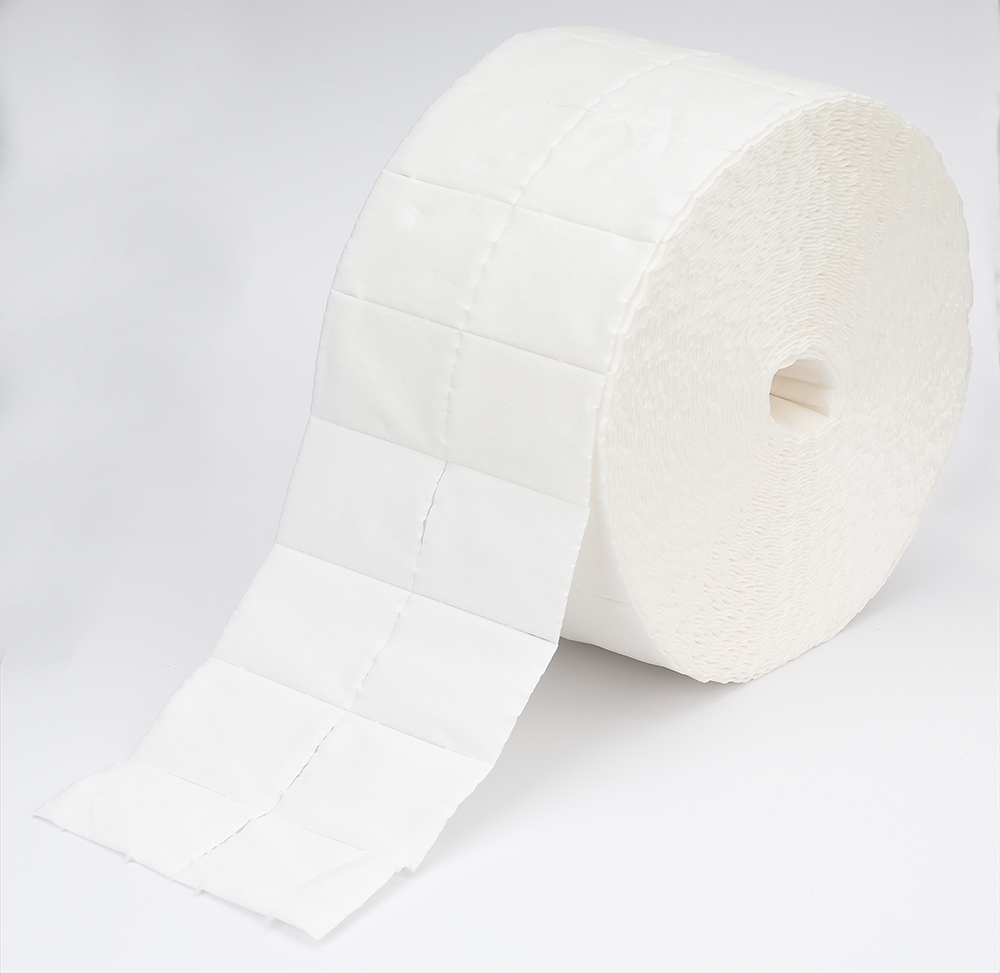 SIBEL Toallitas Celulósicas Cuadradas 4cmx5cm Rollo 1000pcs